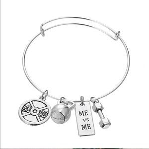 Me VS Me Silver Charm Bracelet